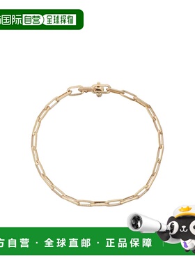 1h可退 日本直邮hum男士K18黄金几何链条款式手镯 laBR266NC