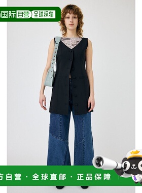 日本直邮MOUSSY 迷你背心连衣裙 L/GRY1 [MO1164EW24551] 灰色连