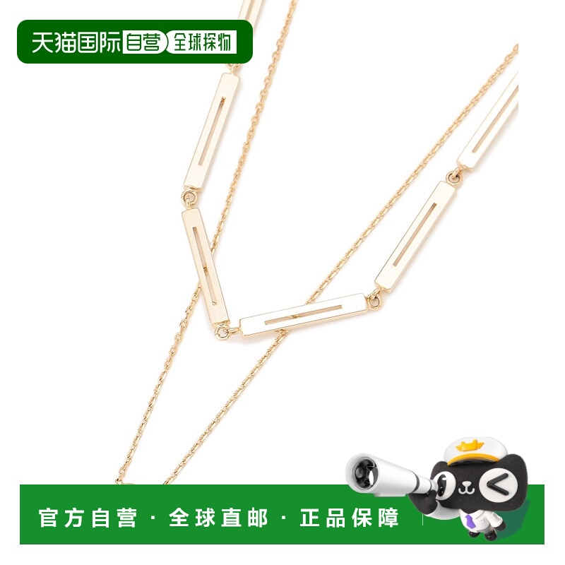 1h可退 日本直邮23区 女士双链可拆分项链 AS3DGS0008