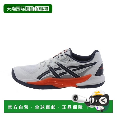 日本直邮asics-PowerBreak FF 1071A101男女女士手球鞋：白色X海A