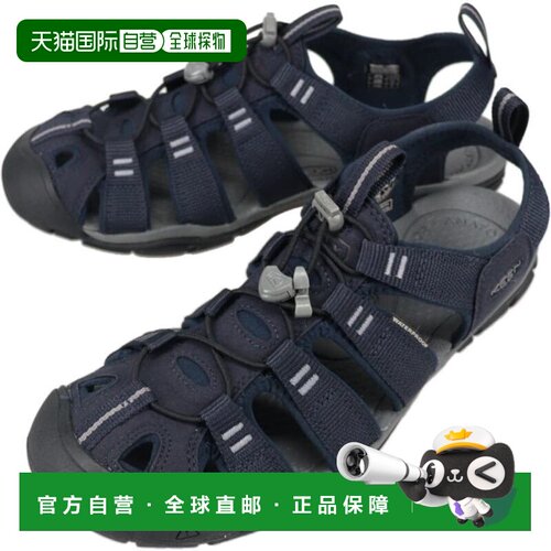 日本直邮KEEN 男士凉鞋 Clearwater CNX Sky Captain/黑色 102740