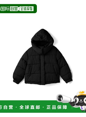 日本直邮GRL 2way可拆卸大兜帽中棉短款棉服外套 kd20羽绒夹克