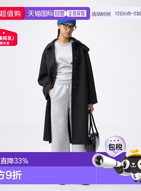日潮跑腿GU极优 舒适保暖大衣 标准长度 108.0-115.0cm 09 BLACK