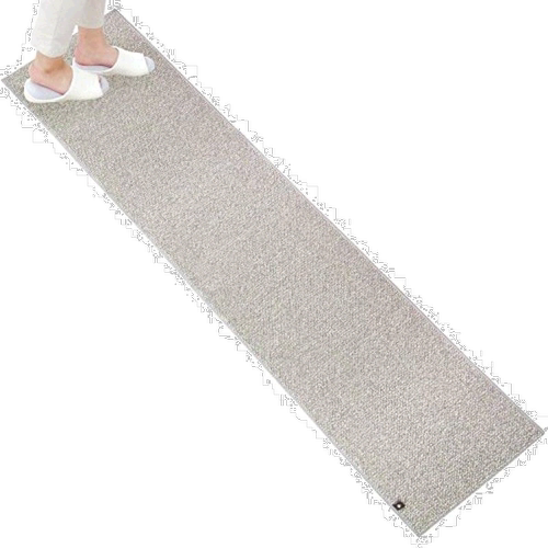 【日本直邮】Oka 厨房地垫 PLYS base 45×240cm 灰色 可洗 日本