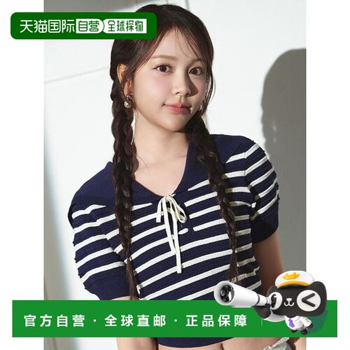 日本直邮LILY BROWN 水手领针织上衣