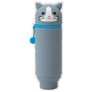 【日本直邮】Lihit Lab 立式笔筒 PuniLabo 八爪猫 A7712-4