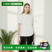 日本直邮JIL J45 J40GC0001 SANDER T恤有机棉白色女士JIL