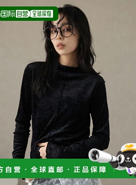 1h可退 日本直邮Ulysses 女装 透感螺纹瓶领2way打底衫 GFO25W024