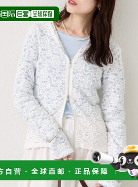 1h可退 日本直邮mystic 女士 透感蕾丝连帽衫 MYZ1061106A0001