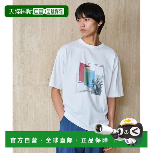 UNITED ARROWS green label relaxing Phospho Graphica 图形短袖