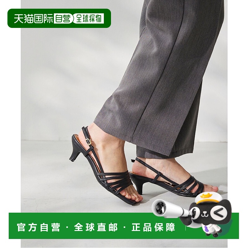 【日本直邮】menue　女士夏季凉鞋高跟鞋中跟气质百搭女鞋外穿