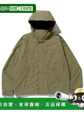 付款1h内可退 日本直邮XLARGE 男女同款 尼龙防风连帽外套 切割设