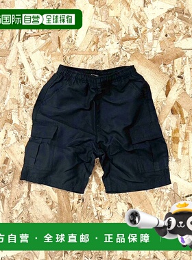 1h可退 日本直邮SHISKY 儿童休闲卡其短裤 轻薄防皱面料 多口袋设