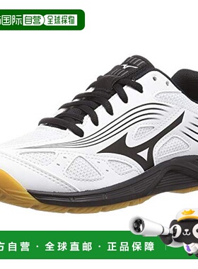 【日本直邮】美津浓CYCLONESPEED 3 Jr排球鞋 白/黑金19.0cm 2E