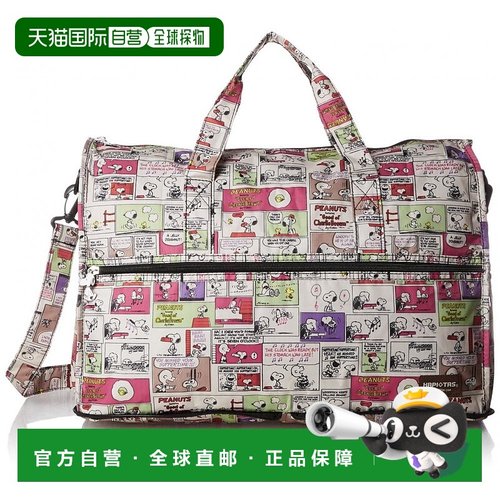 【日本直邮】HAPITAS 折叠波士顿提包 史努比23L30cm0.39kg漫画色
