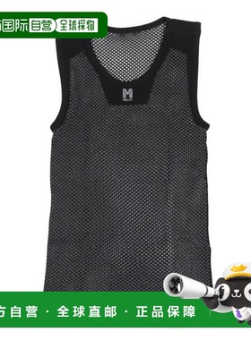 日本直邮Millet 干动态网眼无袖圆领上衣 MIV01248-N0247 男士上