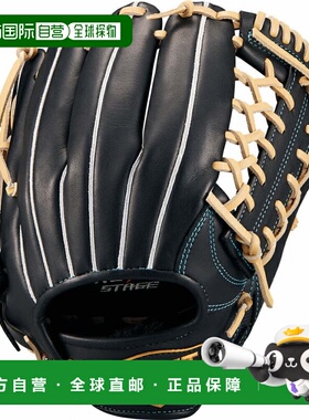 日本直邮ZETT 零一阶段系列少年软式棒球外野手手套 BJGB71540F