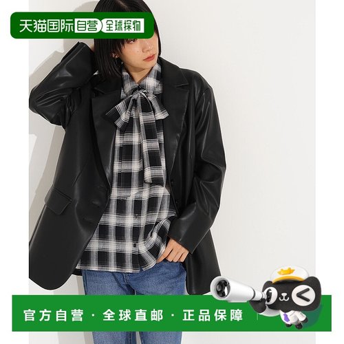 1h可退 日本直邮N.（N. Natural Beauty Basic）女士宽松格纹蝴蝶