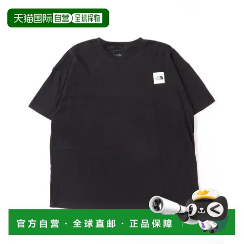 日本直邮THE NORTH FACE 男女同款LOGO印花短袖T恤 落肩休体闲设