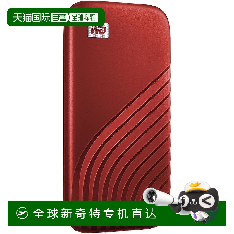 【日本直邮】西部数据外置SSD内存卡WD2TB红USB3.2Gen2 1050MB/秒