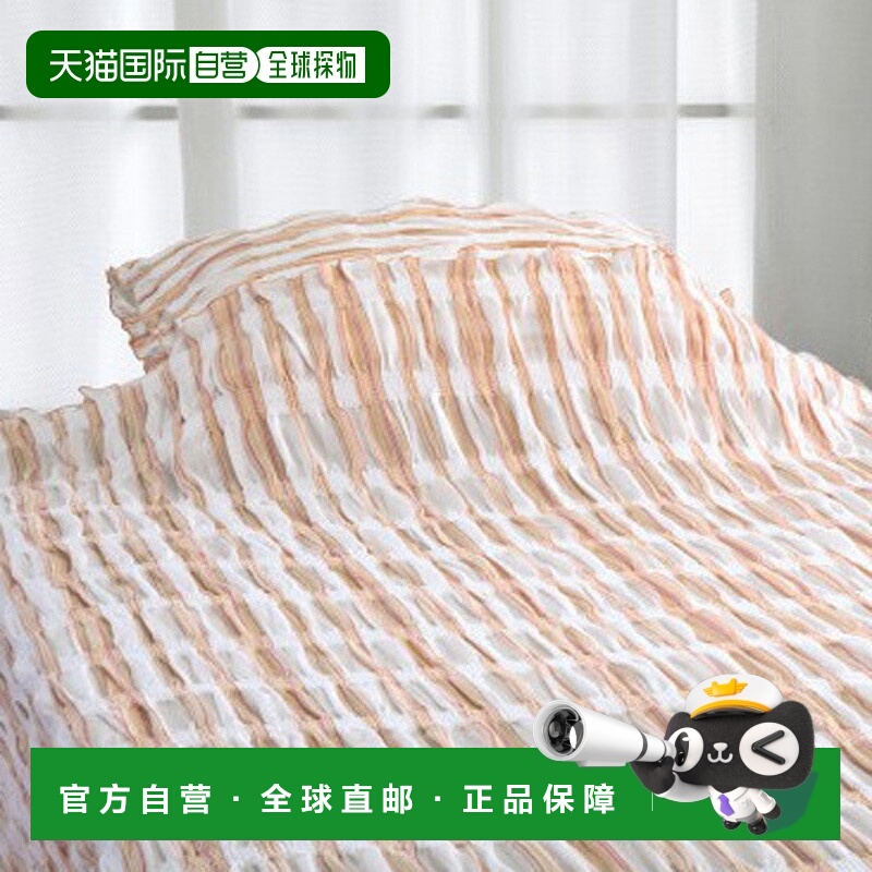 日本直邮WAXYO 纱布毯半毯140 x 95厘米蓬松纱布半毯浪漫小杉Slee