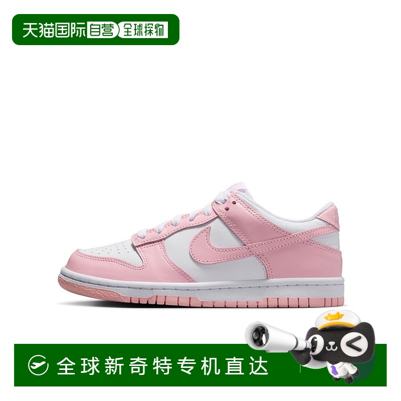 1h可退 日本直邮耐克 NIKE 男童女童合板皮革运动鞋 耐磨橡胶底 D