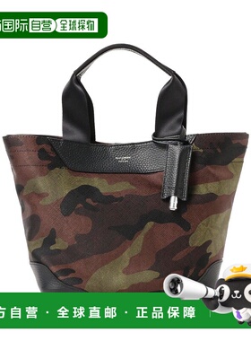 1h可退 日本直邮PELLE MORBIDA 男装 拨水缩纹牛皮联名 尼龙迷彩