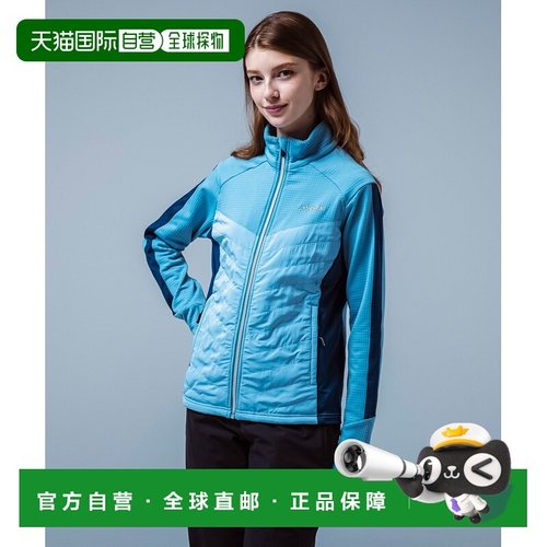 日本直邮phenix 女士 侧边拼接全拉链抓绒衫 4WAY弹力修身设计 es