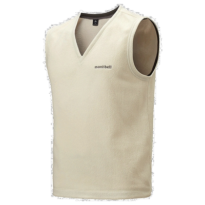 日潮跑腿Montbell男士休闲背心CLIMAPLUS 100多色保暖百搭1106601
