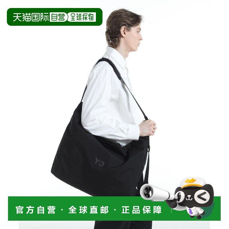 1h可退 日本直邮Y-3 男女同款 轻量耐磨 单肩包 CORDURA尼龙材质