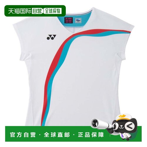 日本直邮尤尼克斯 YONEX 网球女款比赛衬衫 20949 011 白色网球服