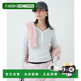 NOW系列V领舒适棉质针织衫 1h可退 NOT 日本直邮Chaos 女士WHY