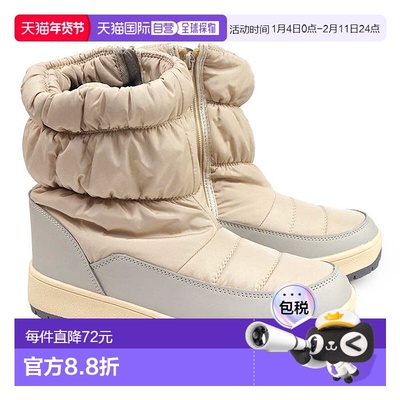 日本直邮Moz 女士雪地靴 MZ5291防水短款冬季靴防滑绗缝设计保暖S