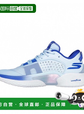 日本直邮Skechers SKX RESAGRIP 253007 男女款篮球鞋 蓝色×白色