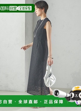 日本直邮SHIPS 可手洗 Broche Square Race I-Line 连衣裙 [SH861