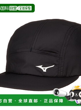 【日本直邮】Mizuno美津浓 跑步用鸭舌帽/可洗 黑色 J2MW1510户外