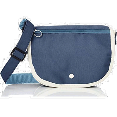 anello女士单肩斜挎包VUCA薄荷蓝 GTC4102背包单肩包