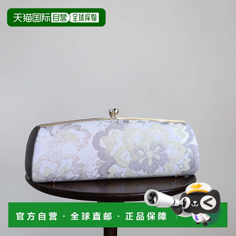 日本直邮tatsumi Omi｜西阵织雪花纹手工制作手拿包Ta-or-c2