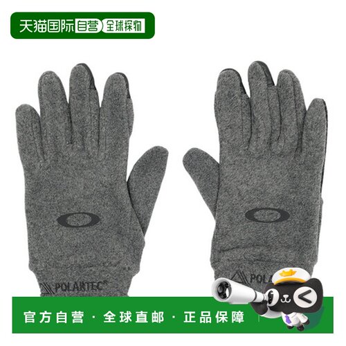 日本直邮OAKLEY男女保暖手套 ESSENTIAL WARM GLOVE POLAR 深灰色