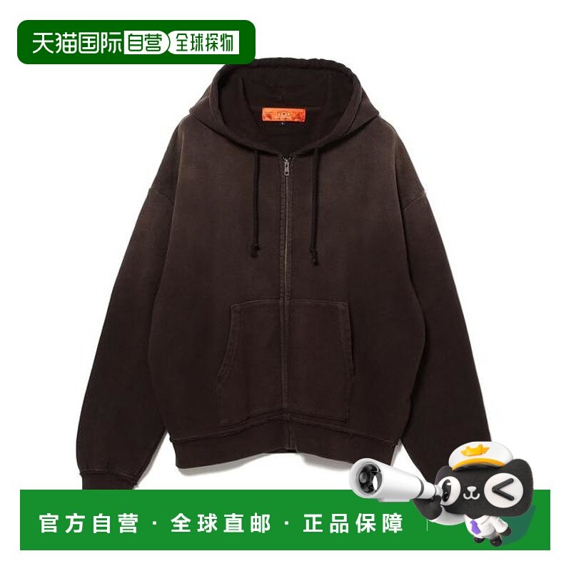 1h可退 日本直邮BEAMS HEART GMS 加绒拉链连帽卫衣短款羊毛