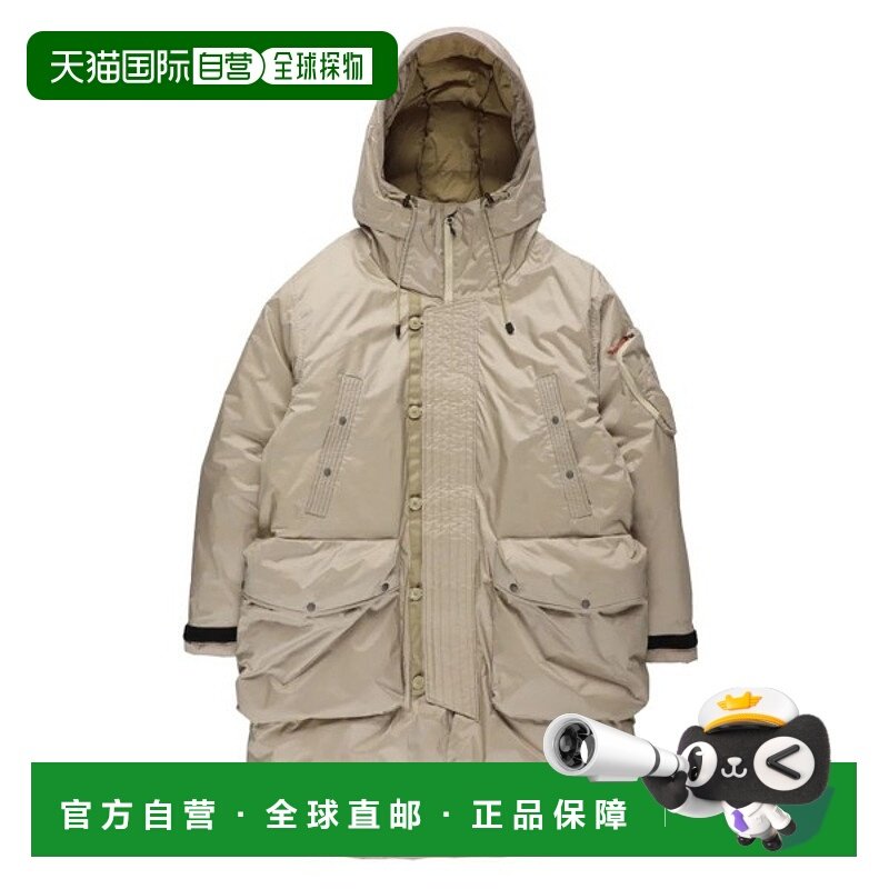 日本直邮NANGA AURORA TEX 羽绒服半大衣 L BEG ND2441-1C006