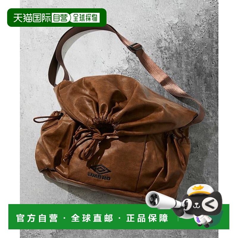 1h可退 日本直邮UMBRO PU标志肩包 单肩包正品简约时尚经典百搭