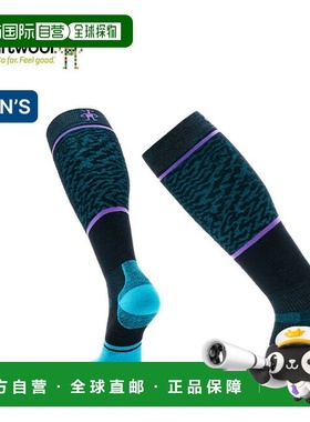 日本直邮Smartwool 男士 Target 复古印花加厚滑雪袜 (SW71777) -