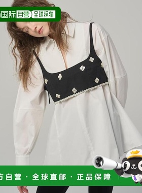 1h可退 日本直邮Firsthand 女装 宽松廓形 斜襟 波浪袖 衬衫 3400