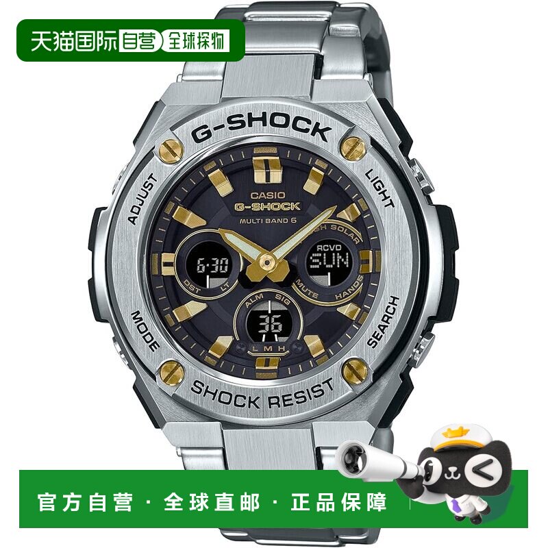 【日本直邮】卡西欧 手表 G-STEEL GST-W310D-1A9JF 男款 银