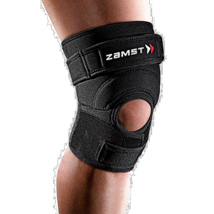 【日本直邮】Zamst赞斯特户外运动护膝ZK-7左右通用L黑色 371203