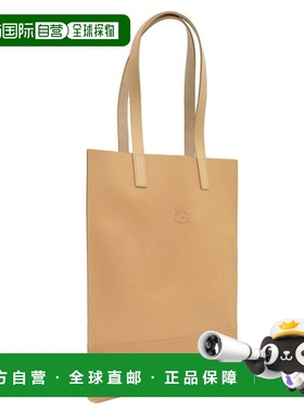 日本直邮IL BISONTE 男女包 手提包 皮革 米色 BTO063PG0003NA153