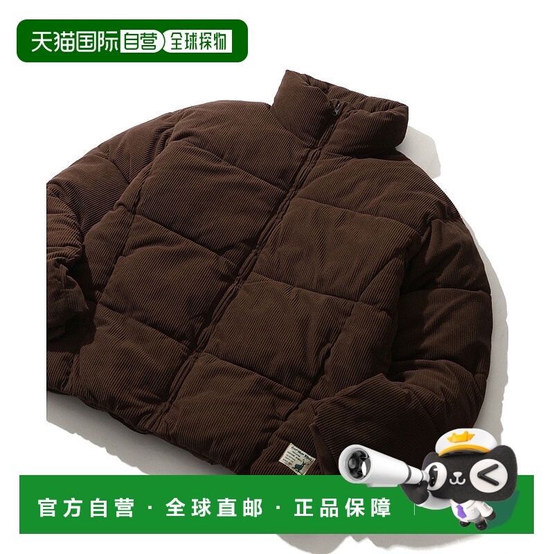 1h可退 日本直邮CAPTAIN STAG 男女同款 立领灯芯绒绗缝夹克 9452