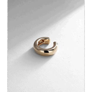 日潮跑腿COCOSHNIK 圆线音量耳夹小号(单耳用)00耳骨夹耳环配饰