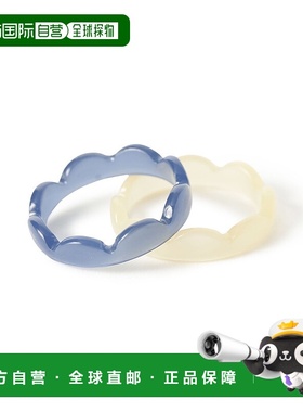 1h可退 日本直邮BEAMS HEART 女士 树脂 波浪造型 戒指套装 43420